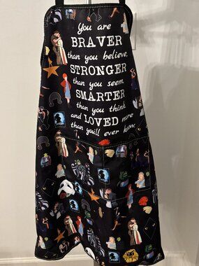 Apron with Broadway musical images. Perfect for any fan or actor.
